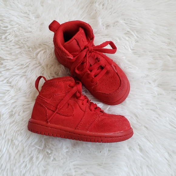 air jordan 1 retro high red suede